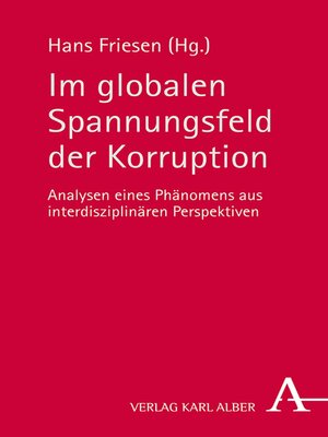 cover image of Im globalen Spannungsfeld der Korruption